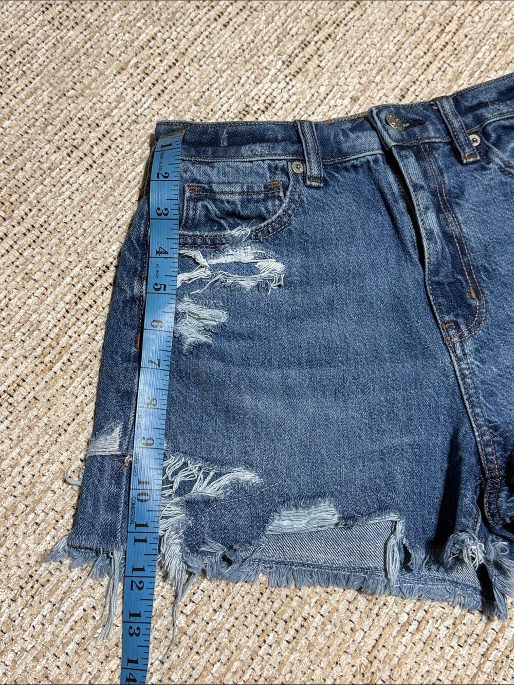 American Eagle Blue Jean Shorts. - Picture 5 of 15